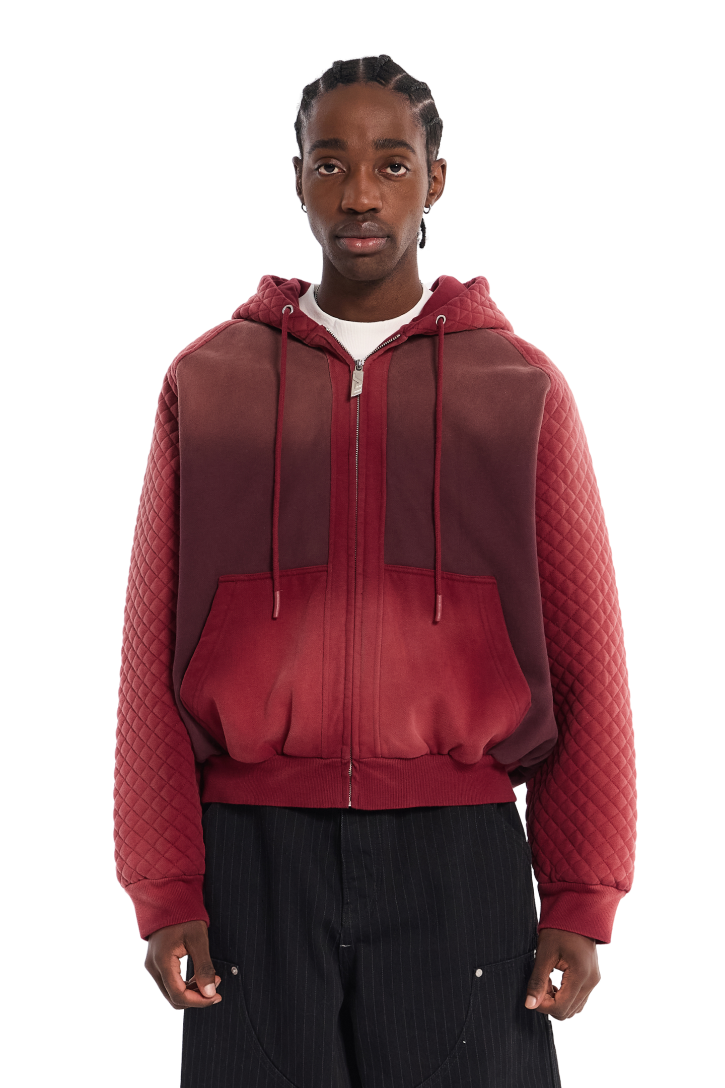 Trendtvision Quilted Zip-Hoodie Trendtvision Quilted Zip-Hoodie